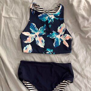 Carve designs reversible bikini set size M